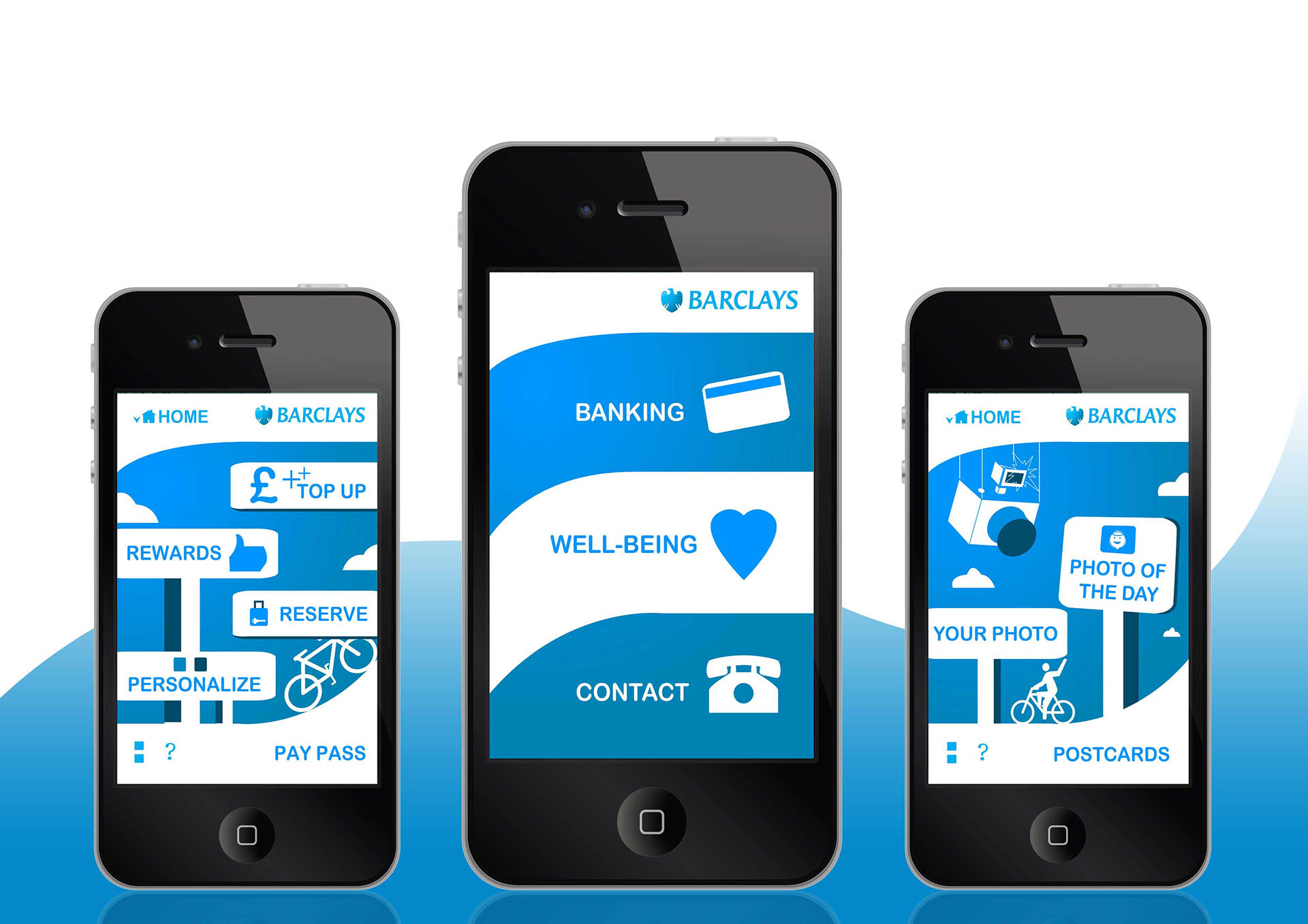 App design for Barclays