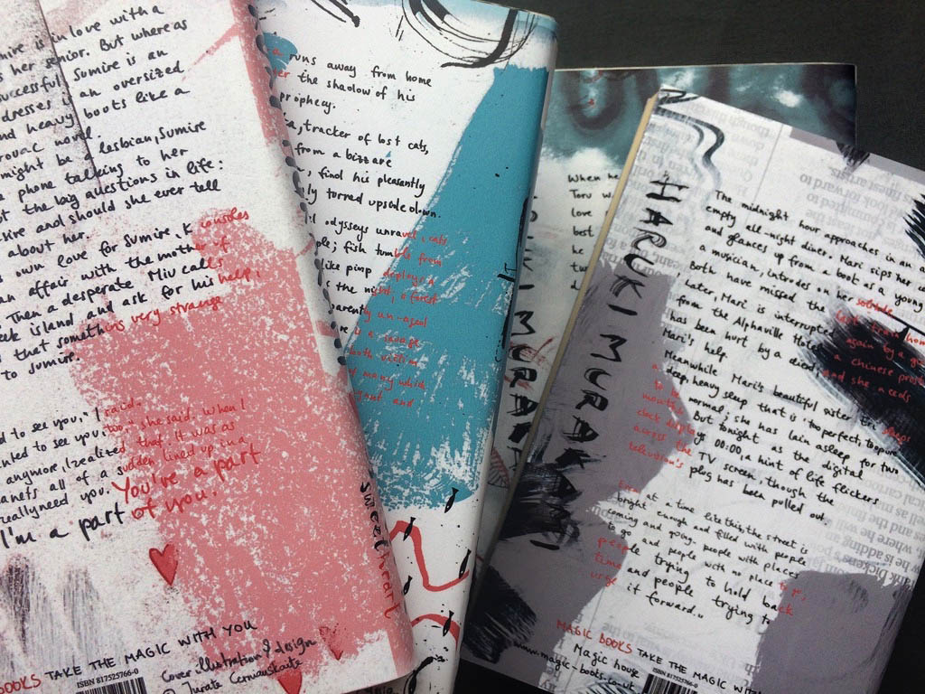 Book back cover designs for Haruki Murakami