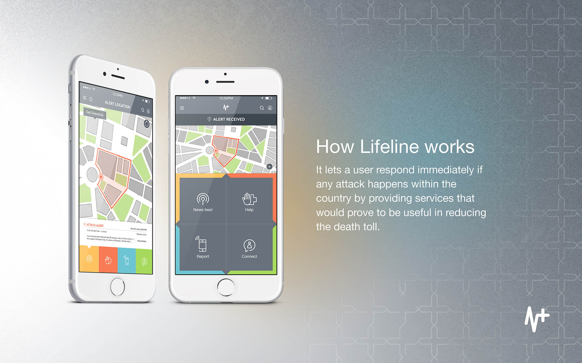 Lifeline mobile app, how it works