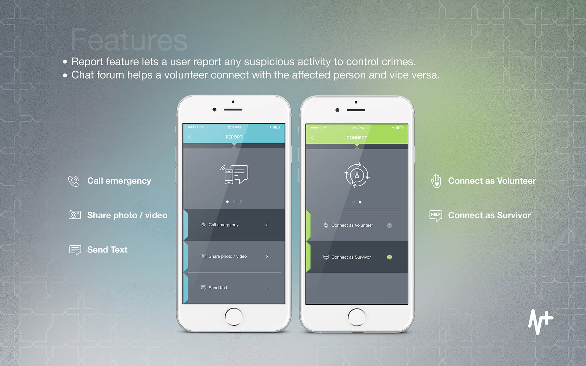 Lifeline mobile app, features