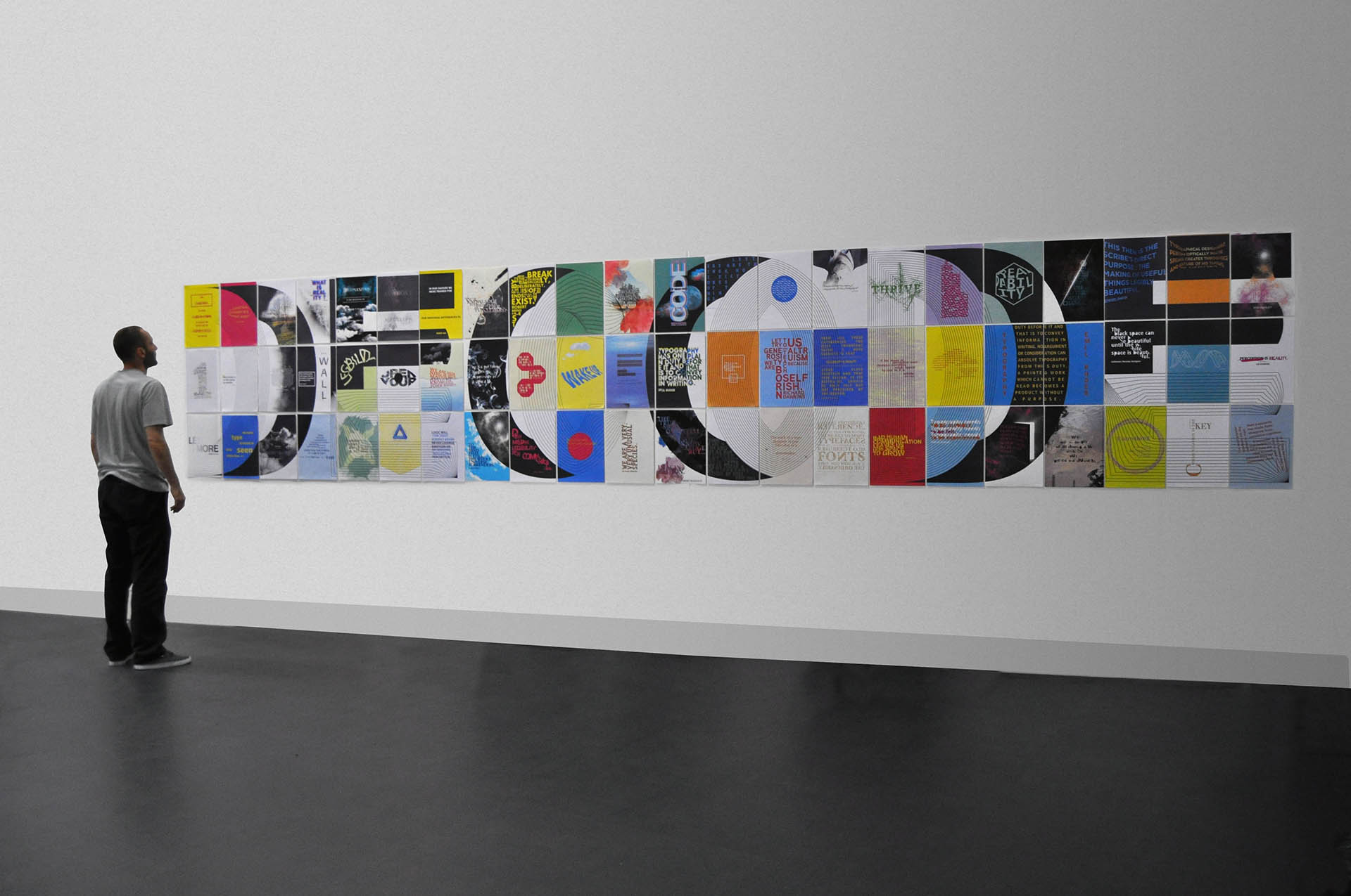 Decode legibility verses emotion exhibition design